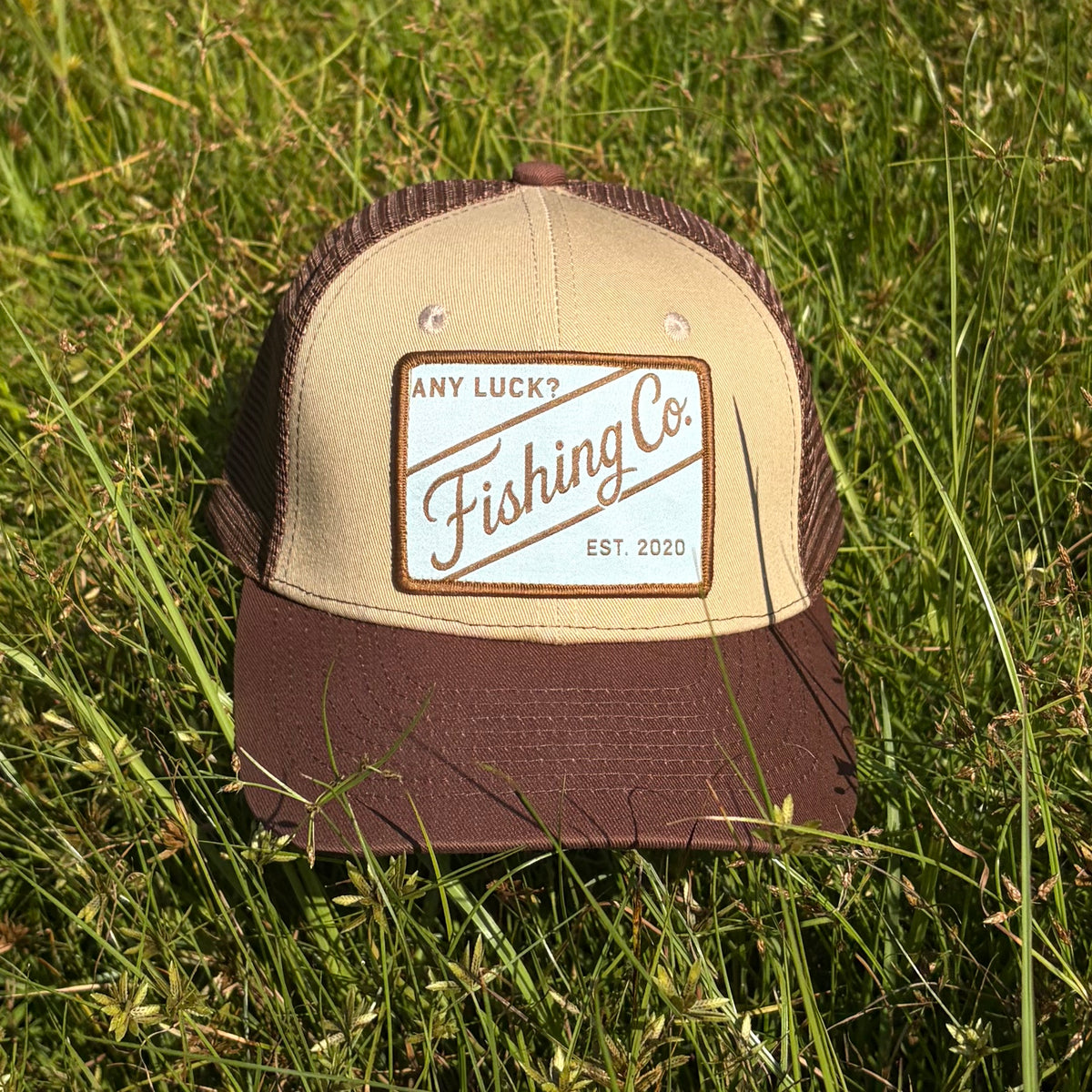 Classic 6 Panel Patch Trucker Hat
